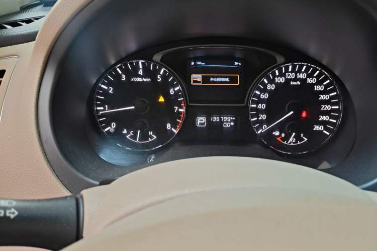 Used Nissan Teana 2016 2.0L XE Fashion Edition Odometer Close Up