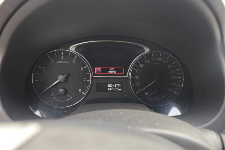 Used Nissan Teana 2016 Revised Version 2.0L XL Comfort Edition Odometer Close Up