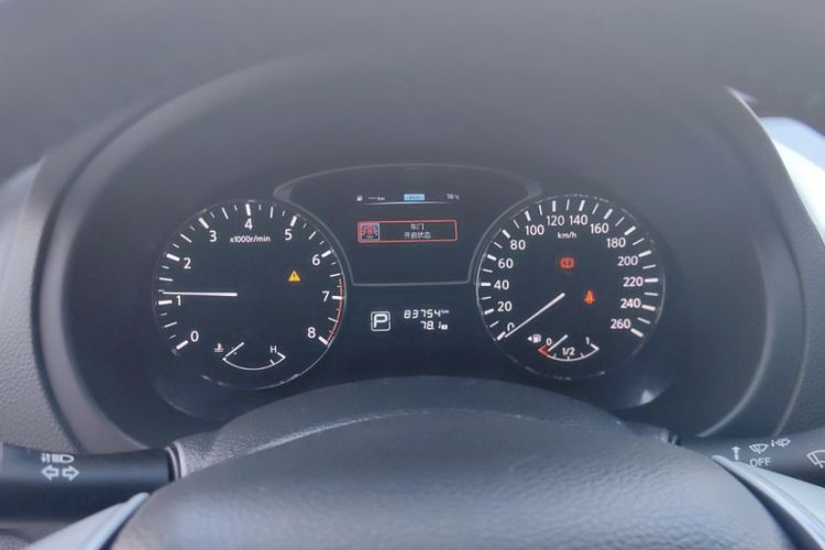 Used Nissan Teana 2016 Revised Version 2.0L XL Comfort Edition Odometer Close Up