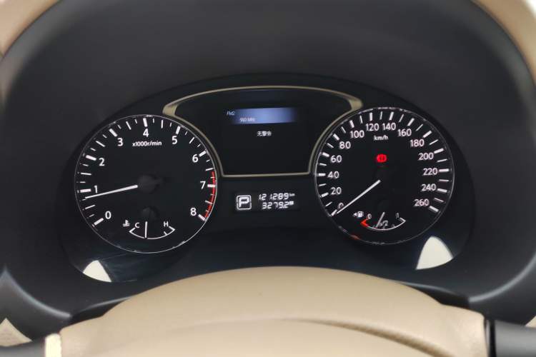 Used Nissan Teana 2016 Revised Version 2.0L XL Comfort Edition Odometer Close Up
