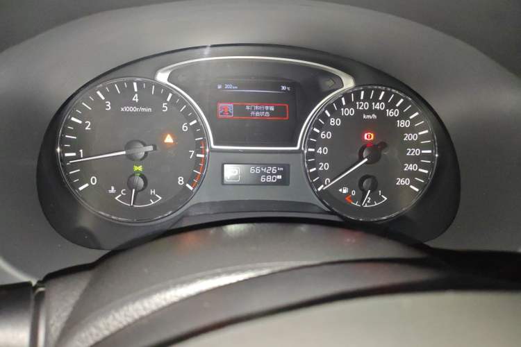 Used Nissan Teana 2016 Revised Version 2.0L XL Comfort Edition Odometer Close Up