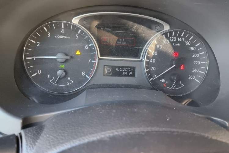 Used Nissan Teana 2016 Revised Version 2.0L XL Comfort Edition Odometer Close Up
