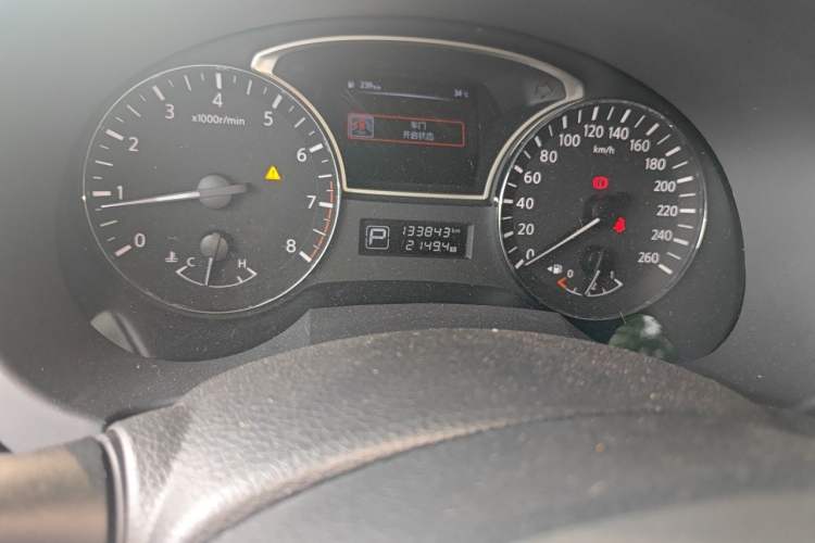 Used Nissan Teana 2018 2.0L XL Smart Upgrade Edition Odometer Close Up