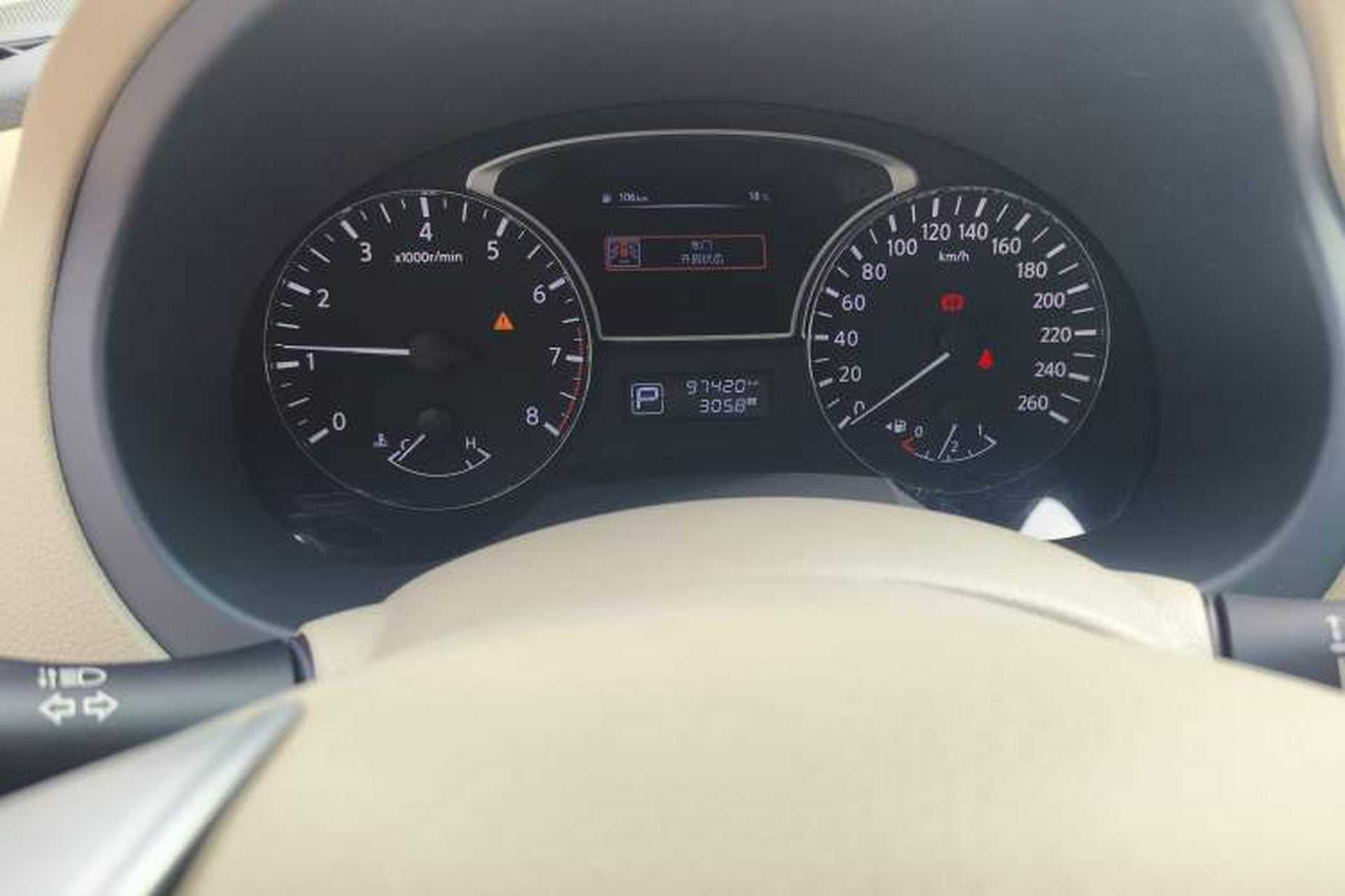 Used Nissan Teana 2018 2.0L XL Smart Upgrade Edition Odometer Close Up