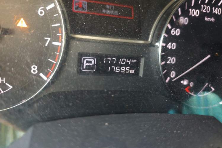 Used Nissan Teana 2018 2.0L XL Smart Upgrade Edition Odometer Close Up