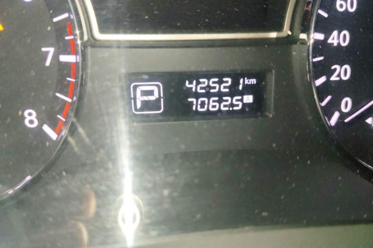 Used Nissan Teana 2018 2.0L XL Smart Upgrade Edition Odometer Close Up