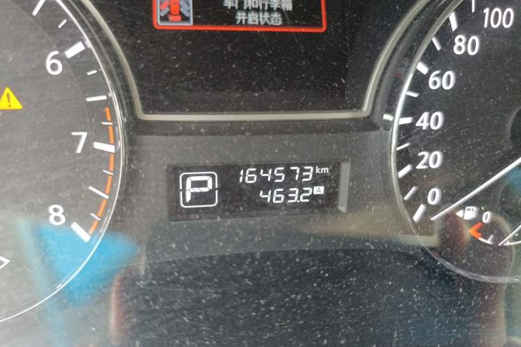 Used Nissan Teana 2018 2.0L XL Smart Upgrade Edition Odometer Close Up