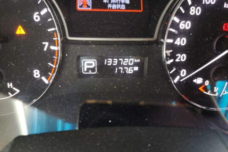 Used Nissan Teana 2018 2.0L XL Smart Upgrade Edition Odometer Close Up