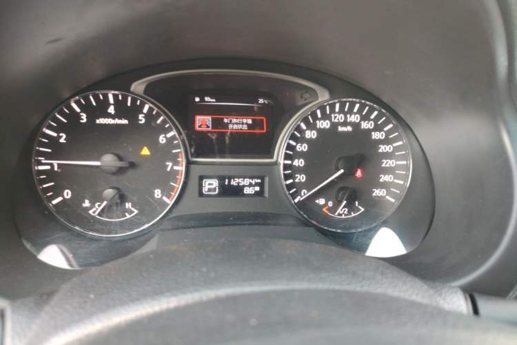 Used Nissan Teana 2018 2.0L XL Smart Upgrade Edition Odometer Close Up