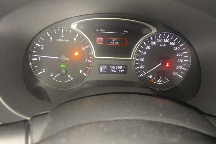 Used Nissan Teana 2018 2.0L XL Smart Upgrade Edition Odometer Close Up