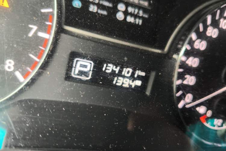 Used Nissan Teana 2018 2.0L XL Smart Upgrade Edition Odometer Close Up