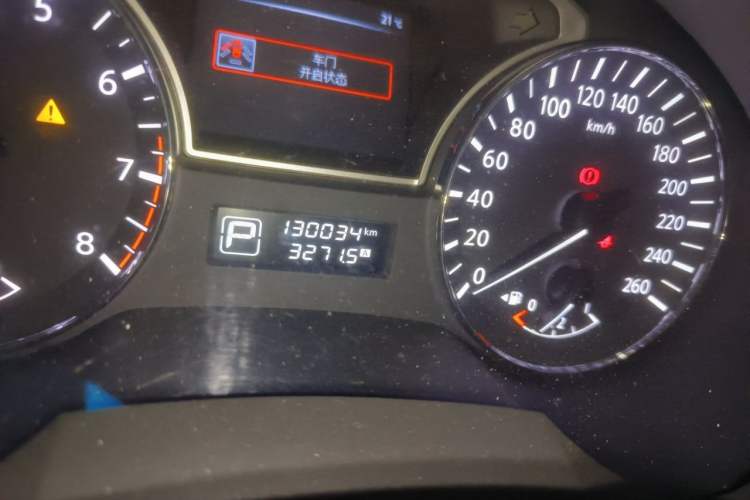 Used Nissan Teana 2018 2.0L XL Smart Upgrade Edition Odometer Close Up