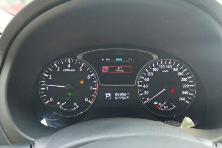 Used Nissan Teana 2018 2.0L XL Smart Upgrade Edition Odometer Close Up