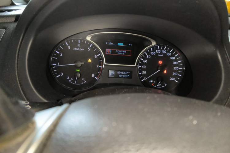 Used Nissan Teana 2018 2.0L XL Smart Upgrade Edition Odometer Close Up