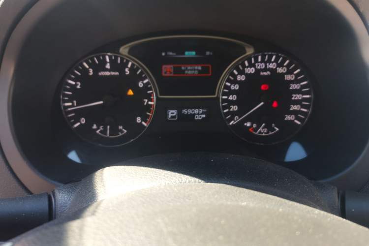 Used Nissan Teana 2018 2.0L XL Smart Upgrade Edition Odometer Close Up