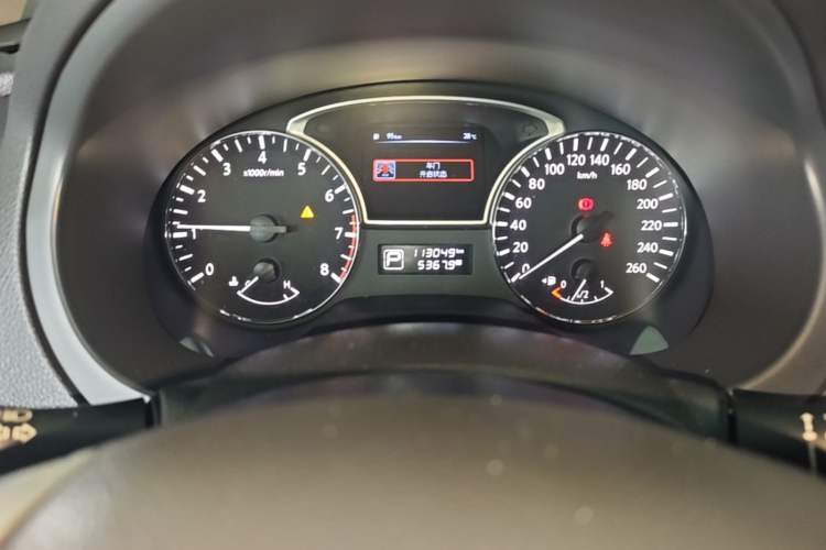 Used Nissan Teana 2018 2.0L XL Smart Upgrade Edition Odometer Close Up