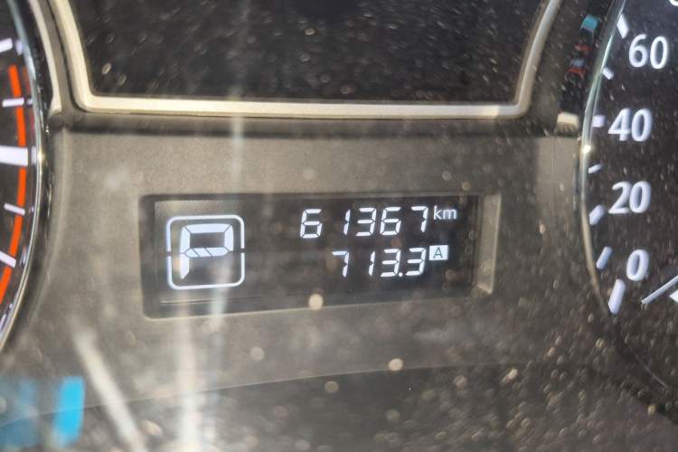 Used Nissan Teana 2018 2.0L XL Smart Upgrade Edition Odometer Close Up