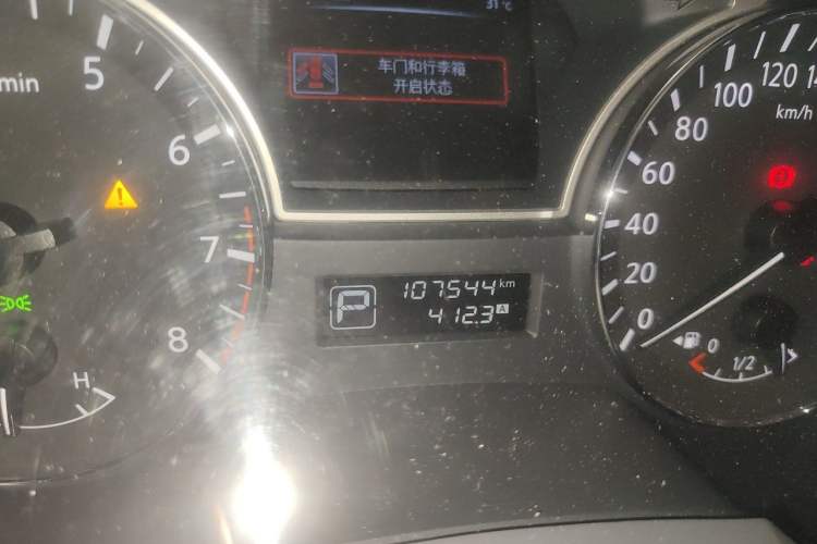 Used Nissan Teana 2018 2.0L XL Smart Upgrade Edition Odometer Close Up