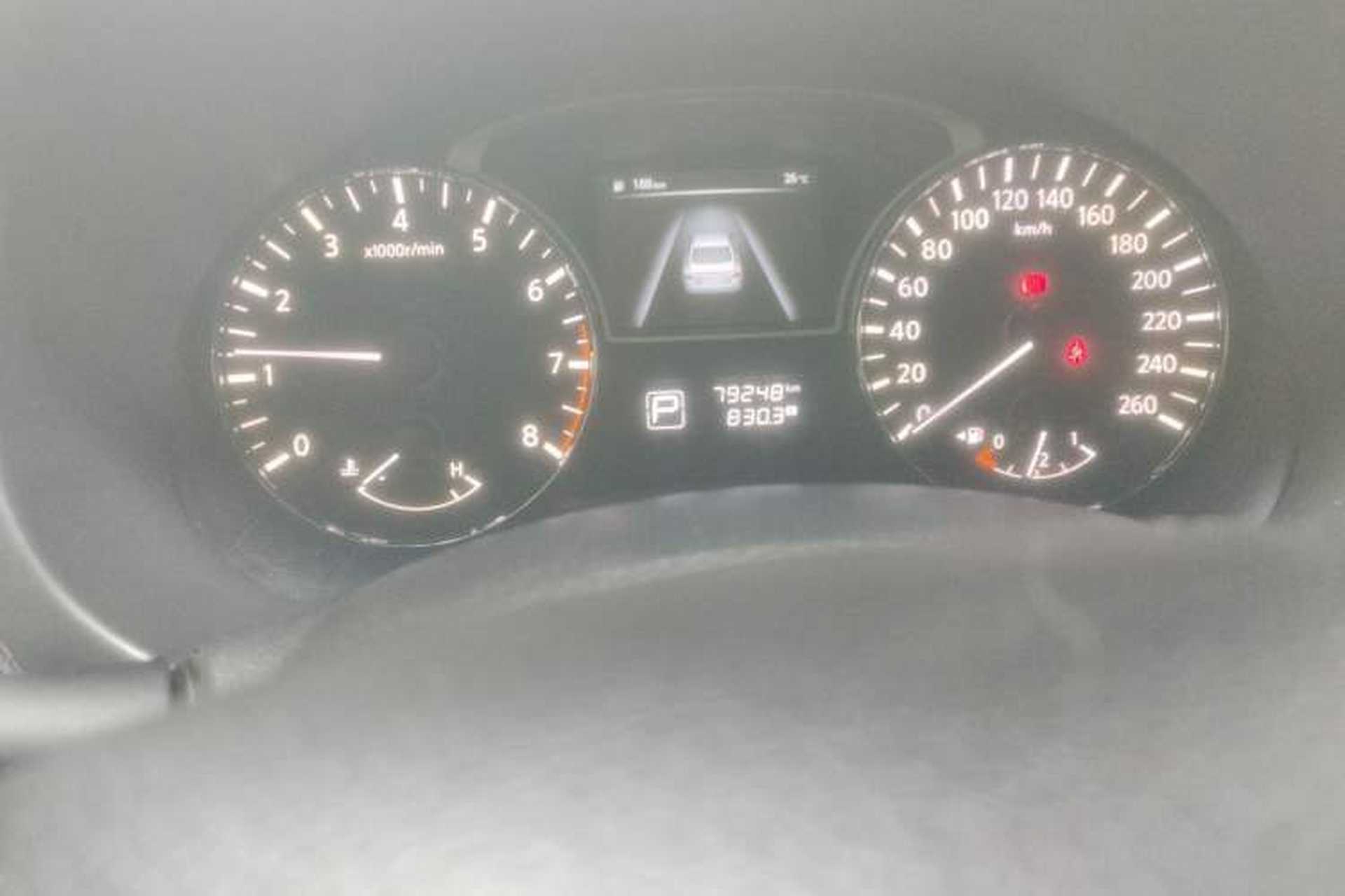Used Nissan Teana 2018 2.0L XL Smart Upgrade Edition Odometer Close Up