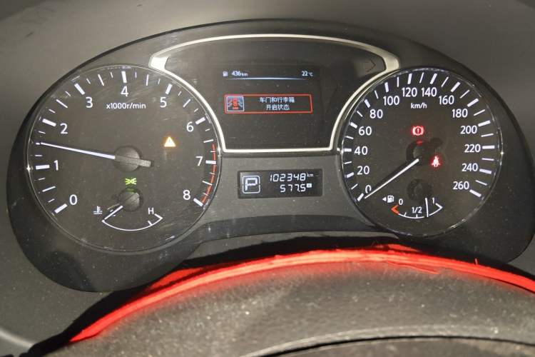 Used Nissan Teana 2018 2.0L XL Smart Upgrade Edition Odometer Close Up