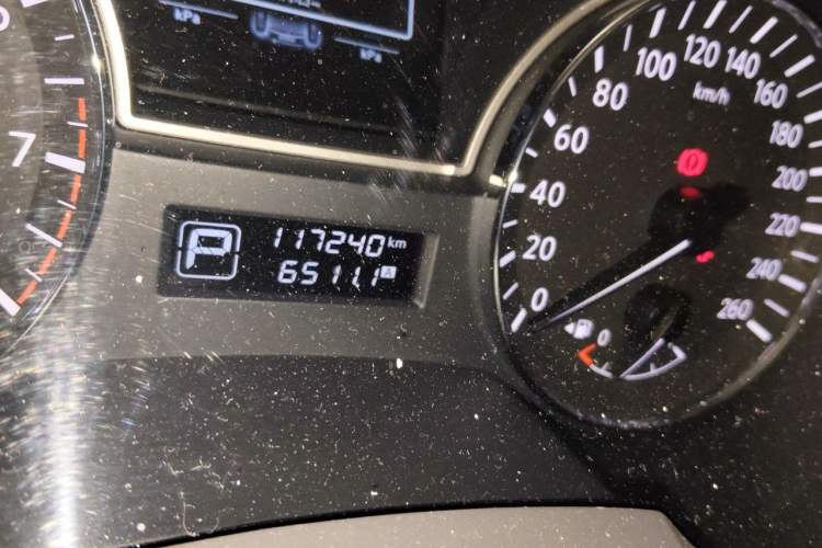 Used Nissan Teana 2018 2.0L XL Smart Upgrade Edition Odometer Close Up