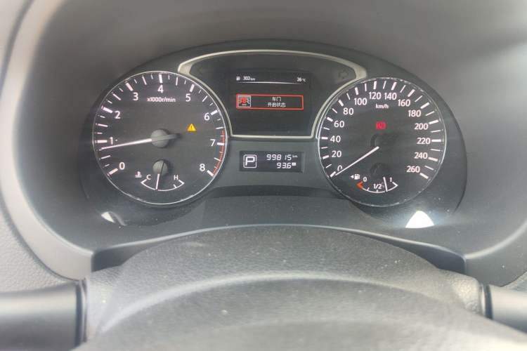 Used Nissan Teana 2018 2.0L XL Smart Upgrade Edition Odometer Close Up