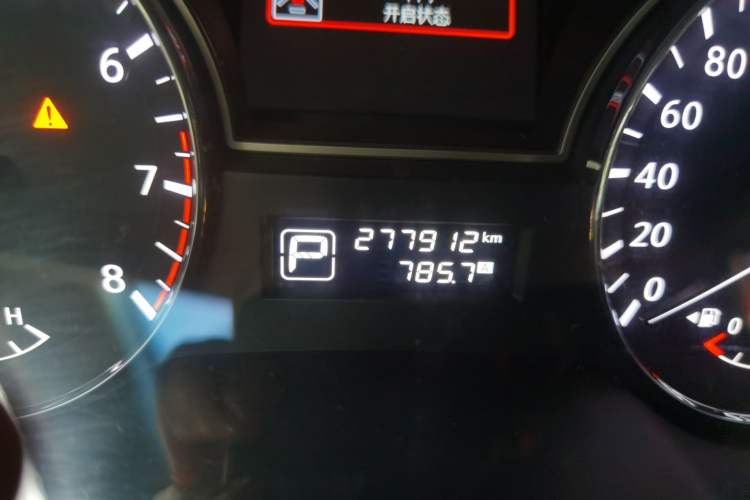 Used Nissan Teana 2018 2.0L XL Smart Upgrade Edition Odometer Close Up