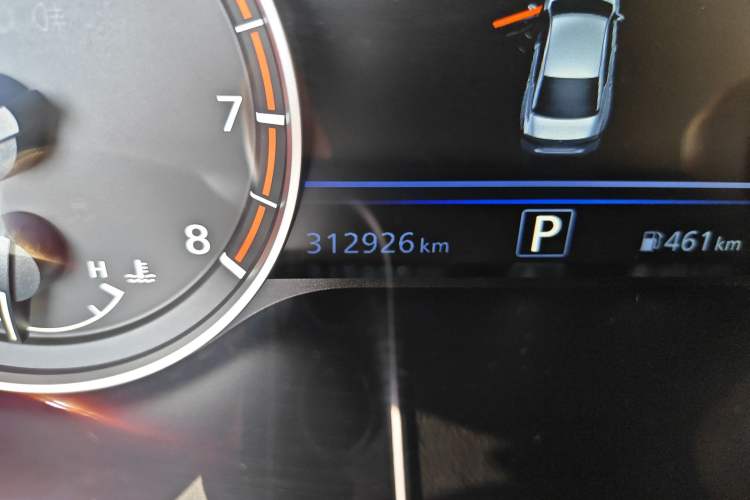 Used Nissan Teana 2019 2.0T XL Upper Smart Enjoyment Version Odometer Close Up