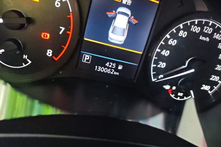 Used Nissan Teana 2019 2.0L XL Comfort Edition Odometer Close Up