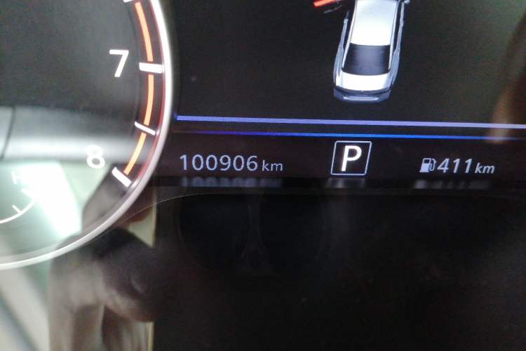 Used Nissan Teana 2019 2.0T XL Upper Smart Enjoyment Version Odometer Close Up