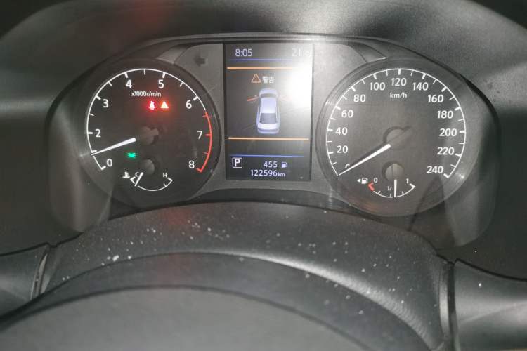 Used Nissan Teana 2019 2.0L XL Comfort Edition Odometer Close Up