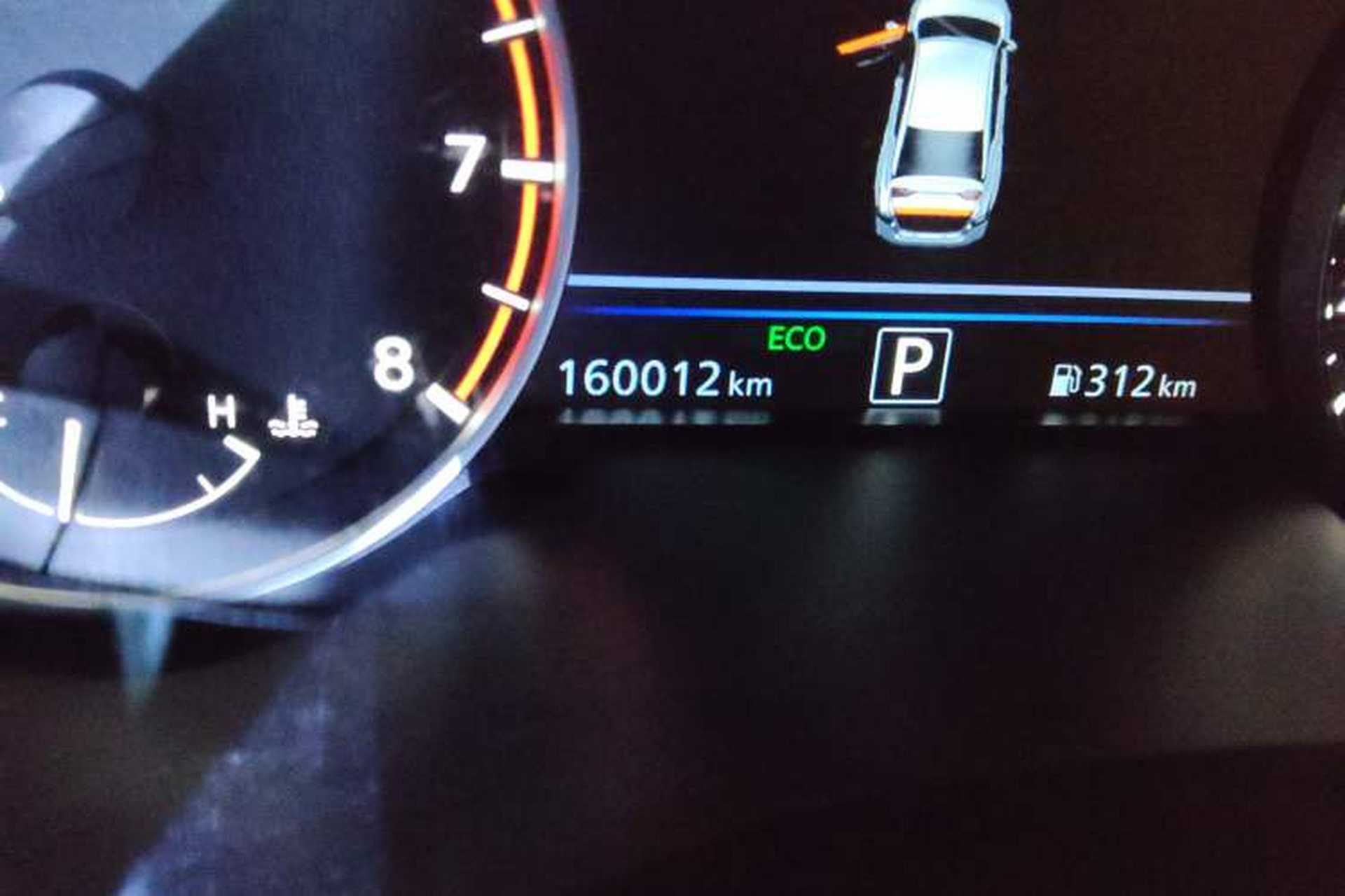 Used Nissan Teana 2019 2.0T XL Upper Smart Enjoyment Version Odometer Close Up