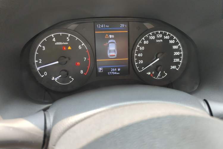 Used Nissan Teana 2019 2.0L XL Comfort Edition Odometer Close Up