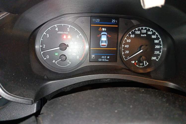 Used Nissan Teana 2019 2.0L XL Comfort Edition Odometer Close Up