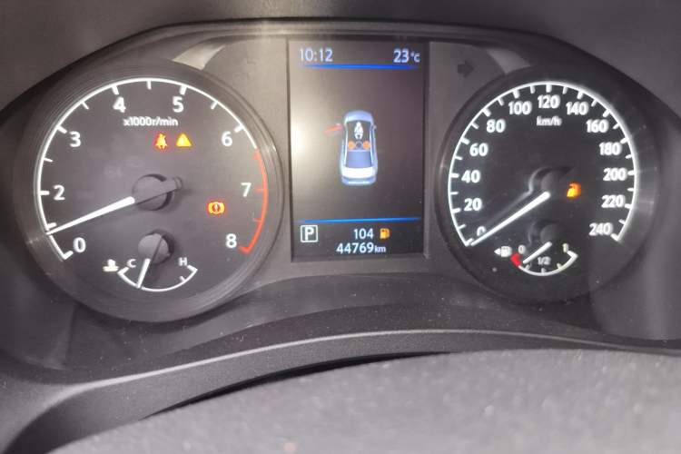 Used Nissan Teana 2019 2.0L XL Comfort Edition Odometer Close Up