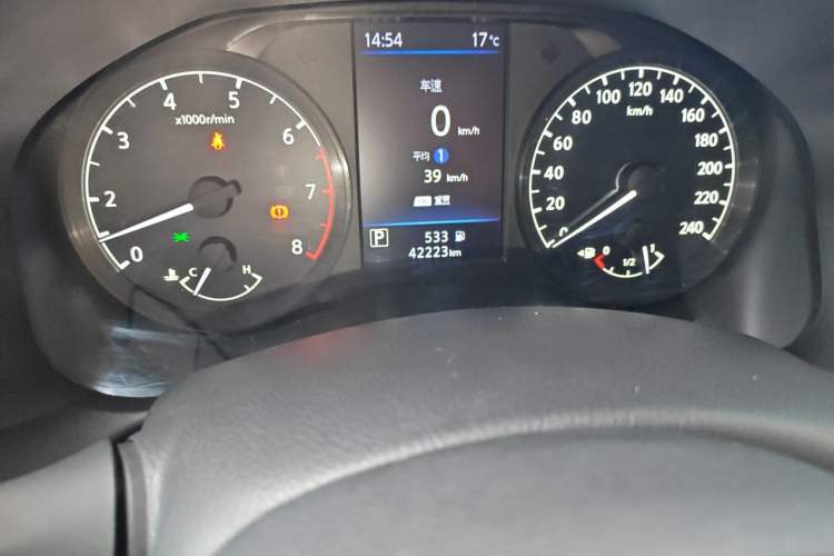 Used Nissan Teana 2019 2.0L XL Comfort Edition Odometer Close Up