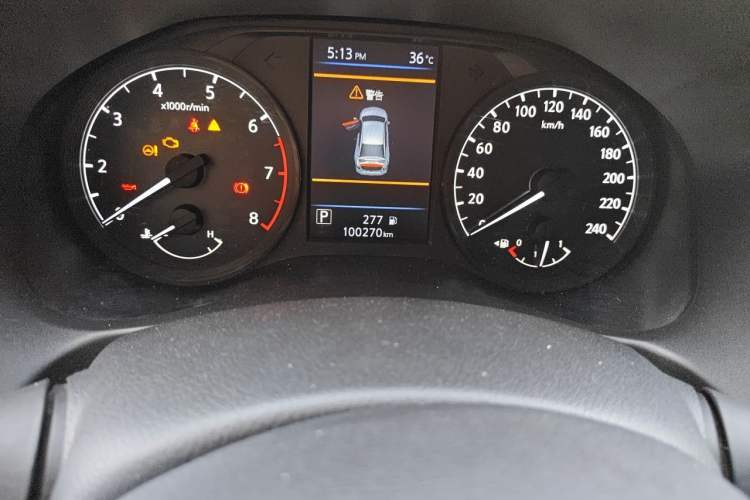 Used Nissan Teana 2019 2.0L XL Comfort Edition Odometer Close Up