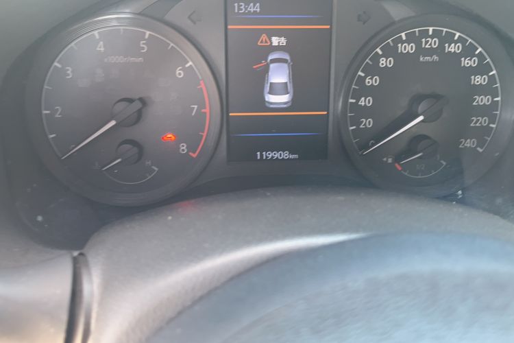 Used Nissan Teana 2019 2.0L XL Comfort Edition Odometer Close Up