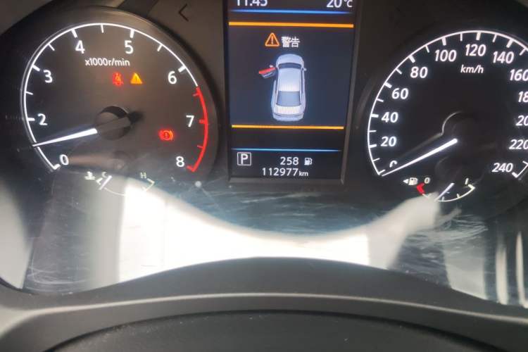 Used Nissan Teana 2019 2.0L XL Comfort Edition Odometer Close Up