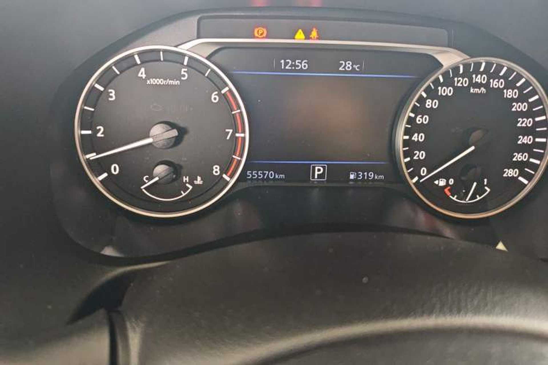 Used Nissan Teana 2019 2.0T XL Upper Smart Enjoyment Version Odometer Close Up