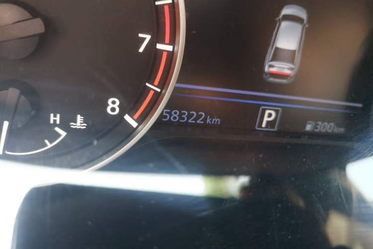 Used Nissan Teana 2019 2.0L XL Upper SmartDrive Version Odometer Close Up
