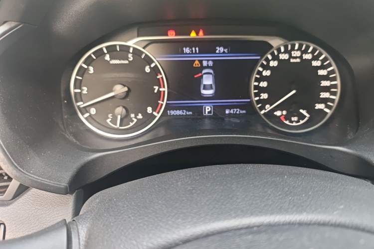 Used Nissan Teana 2019 2.0L XL Upper SmartDrive Version Odometer Close Up