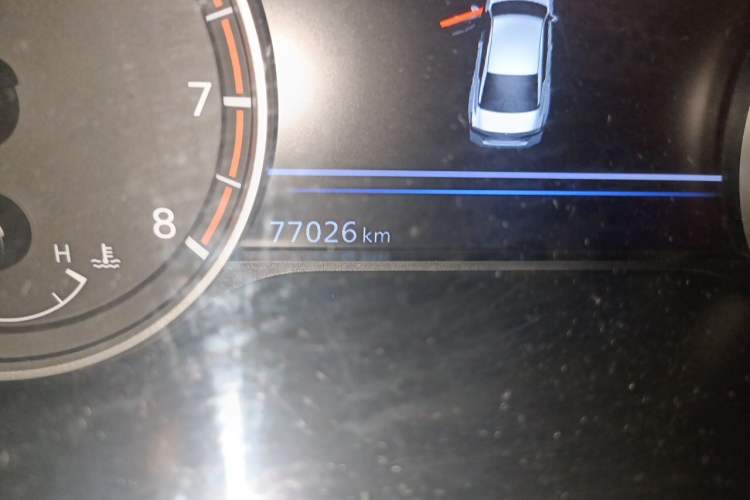 Used Nissan Teana 2019 2.0L XL Upper SmartDrive Version Odometer Close Up
