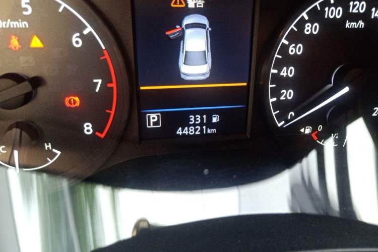 Used Nissan Teana 2019 2.0L XL Comfort Edition Odometer Close Up