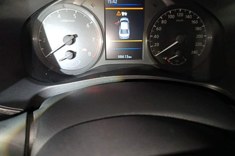 Used Nissan Teana 2019 2.0L XL Comfort Edition Odometer Close Up