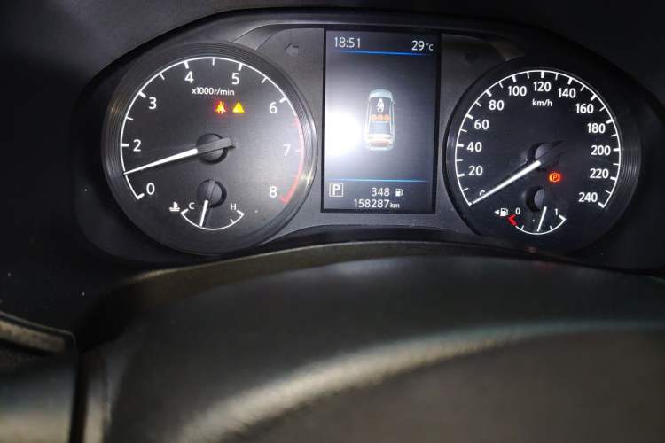 Used Nissan Teana 2020 2.0L XE Fashion Edition Odometer Close Up