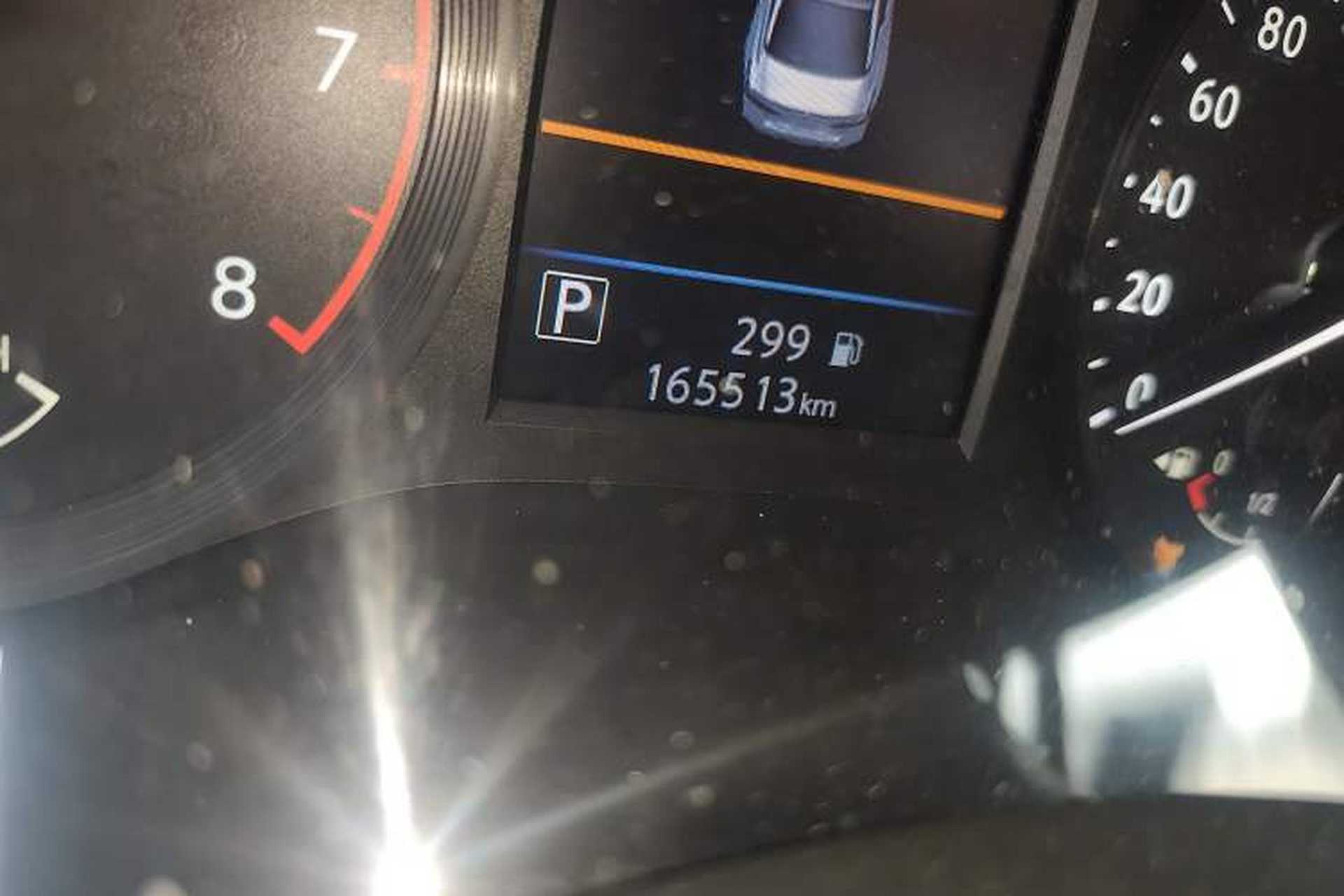 Used Nissan Teana 2020 Revised Version 2.0L XL Comfort Edition Odometer Close Up