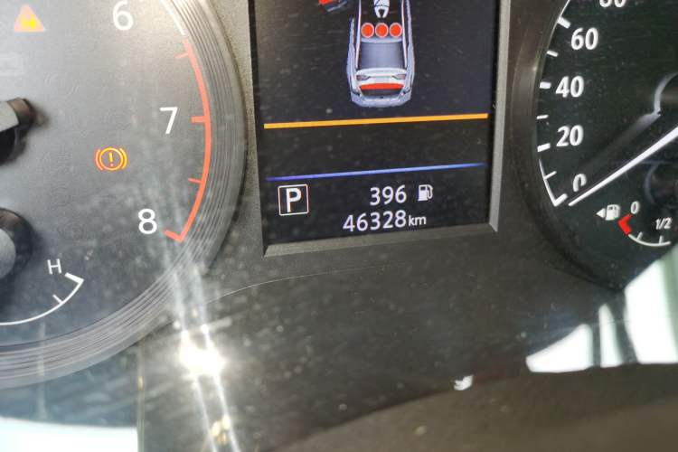 Used Nissan Teana 2020 2.0L XL Comfort Edition Odometer Close Up
