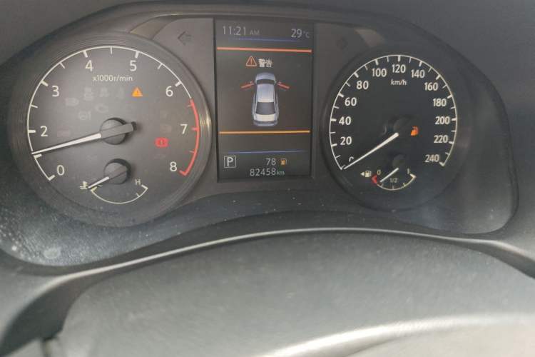 Used Nissan Teana 2020 Revised Version 2.0L XL Comfort Edition Odometer Close Up