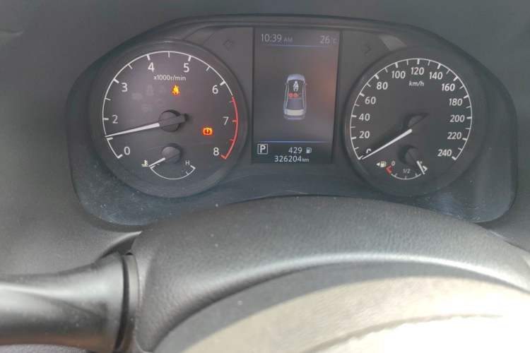 Used Nissan Teana 2020 2.0L XL Comfort Edition Odometer Close Up